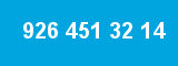 926 451 32 14
